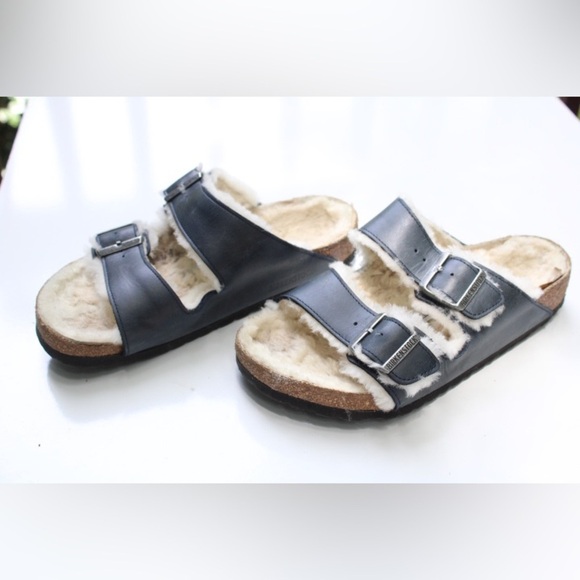 Birkenstock Arizona Shearling sandals - Picture 10 of 16